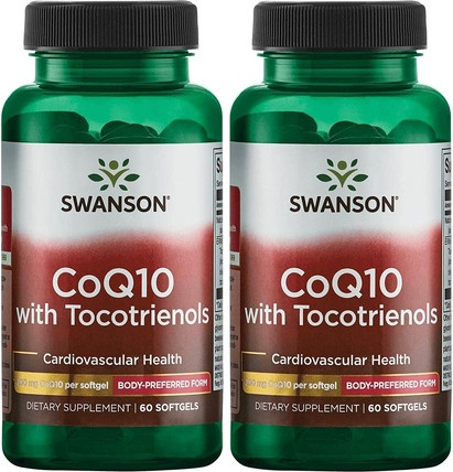 Supplement Swanson Coq10 mit Tocotrienolen 200mg