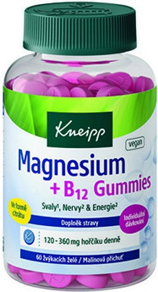 Nahrungsergänzungsmittel Kneipp Magnesium B12 Gummibärchen