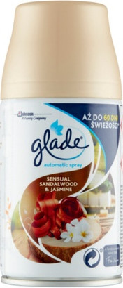 Glade Sensual Sandalwood & Jasmine Автоматический освежитель воздуха сменный блок