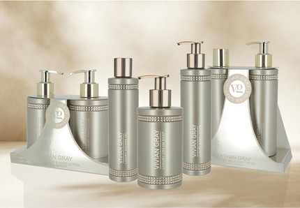 Vivian Gray Body Care Set Crystals Brown