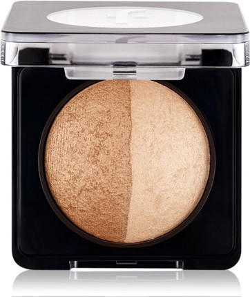 Запечённые тени Dual Gold Flormar