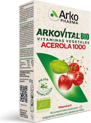 Vitamin C Tablets Arko Pharma Arkovital Acerola 1000