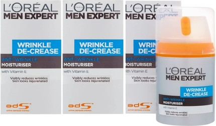 Feuchtigkeitscreme L'Oréal Men Expert Wrinkle De-Crease Anti-Falten