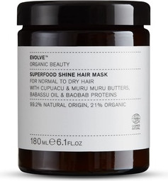 Haarmaske Evolve Organic Beauty Superfood Shine Hydrating Hair Mask