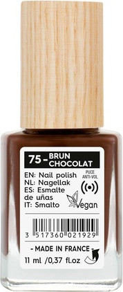 Nail Polish Esmate Chocolate Brown 75