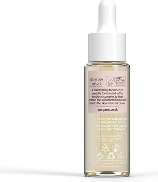 Serum Dr Organic Skin Calm Probiotic Protection