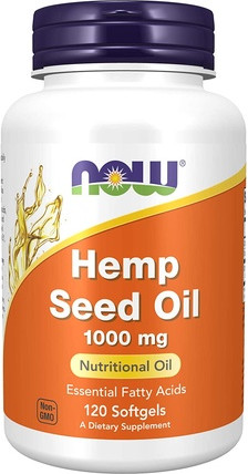 Hanfsamenöl Softgels Now Foods