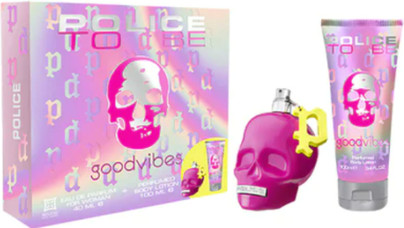 Police To Be Goodvibes Woman Gift Set Eau de Parfum 40ml + Body Lotion 100ml
