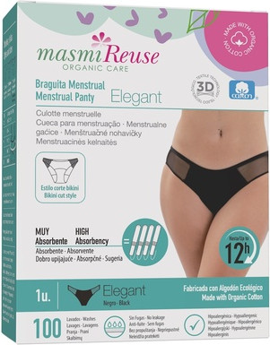Masmi Wiederverwendbare Menstruationsunterwäsche