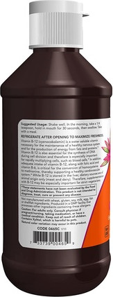 Liquid Vitamin B-12 Complex Now Foods