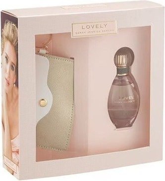 Eau de Toilette Sarah Jessica Parker Lovely Schlüsselanhänger Mini-Geldbörse Geschenkset
