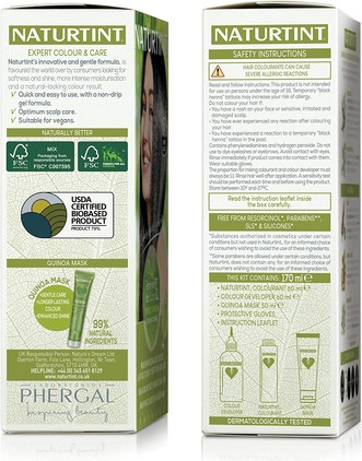 Permanente Haarfarbe Naturtint Goldbraun