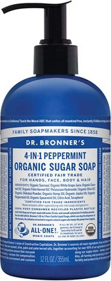 Handseife Dr. Bronner's Spearmint Pfefferminz