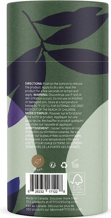 Deodorant Attitude Herbal Musk