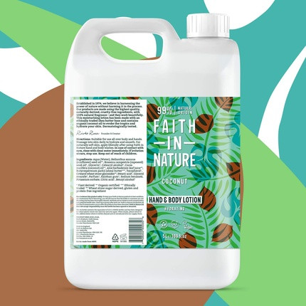 Lotion Faith In Nature Natürliche Kokosnuss