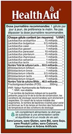Health Aid Ultra Probio Vegane Kapseln