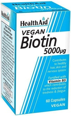 Biotin 5000ug Kapseln von Health Aid