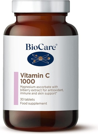 Tablets Biocare Vitamin C 1000 with Bilberry Extract