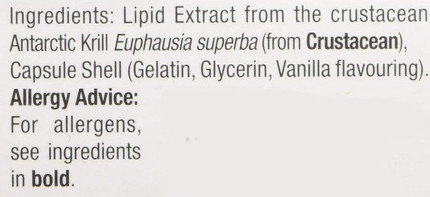 Red Krill Oil Capsules Vitabiotics