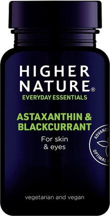 Higher Nature Astaxanthin & Schwarze Johannisbeere Kapseln