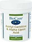 Capsules Biocare Acetyl Carnitine and ALA