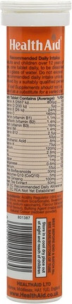 Multivitamin Effervescent Vegetarian Tablets Health Aid