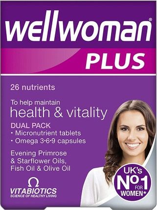 Vitabiotics Wellwoman Plus Omega 3 6 9 Capsules
