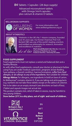Vitabiotics Wellwoman Max Capsules
