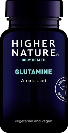 Glutamin-Kapseln von Higher Nature