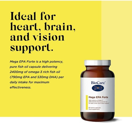 Omega-3 Fish Oil Biocare Mega EPA Forte