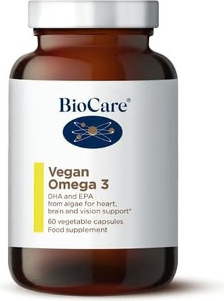 Supplement Biocare Vegan Omega 3 Algal DHA & EPA