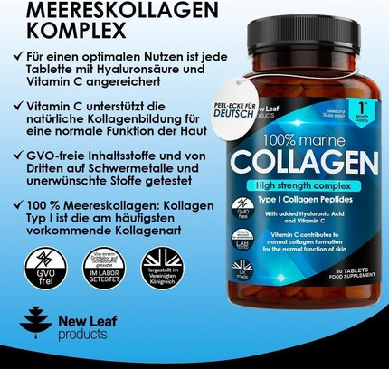 New Nordic Pure Marine Collagen Tabletten