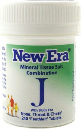 New Era J, Kombination für Nase, Hals & Brust – 240 Tabletten