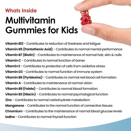 Kindermultivitamin-Gummibärchen New Nordic