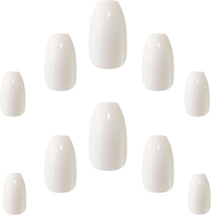 Coconut Water Acrylic Nails, Elegant Touch