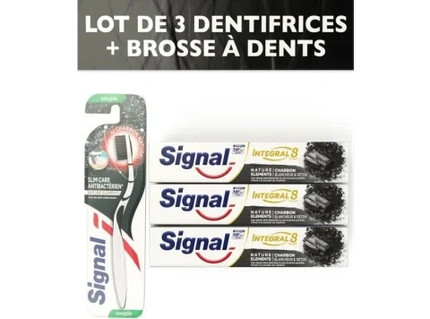 Signal Mixed Charcoal Toothbrush