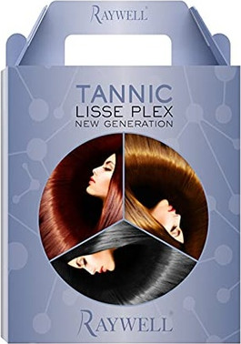 Tannic Lisse Plex New Generation Set Pre Shampoo and Straightener Raywell