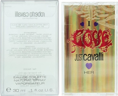Eau de Toilette Roberto Cavalli Just Cavalli I Love Her