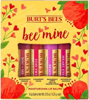Подарочный набор бальзамов для губ Burt's Bees Bee Mine