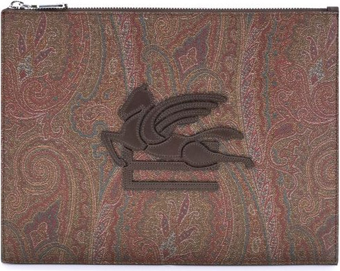Клатч Etro Arnica Pouch с Pegaso