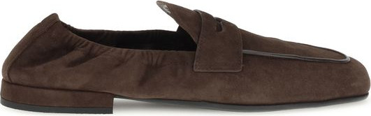 Loafers Prada Brown Lamb Ovis Aries Aries Slip-On
