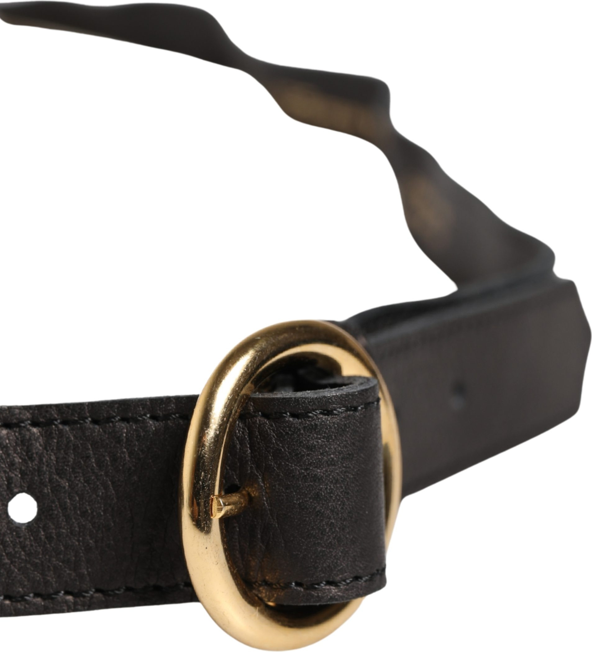 Belt Multicolor Floral Wide Waist Gold Metal Buckle Cintura Belt Cavalli CLASS