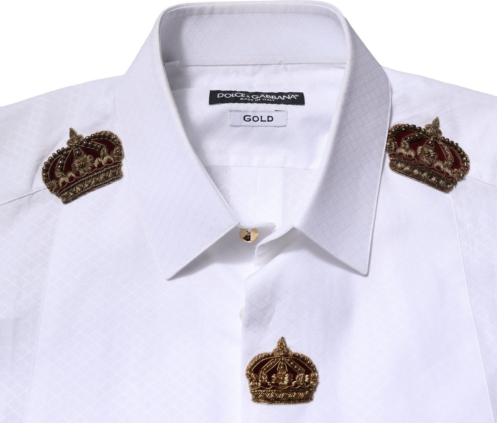Dress Shirt Dolce & Gabbana Gold