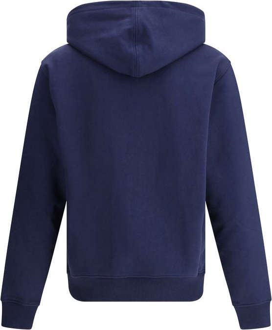 Blue Cotton Sweatshirt AMI Paris