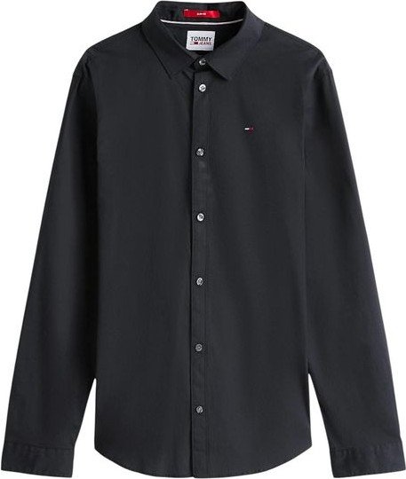 Shirt Tommy Jeans Black Cotton