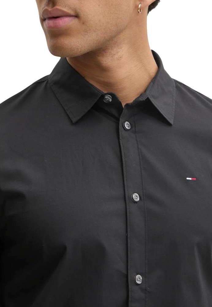 Shirt Tommy Jeans Black Cotton