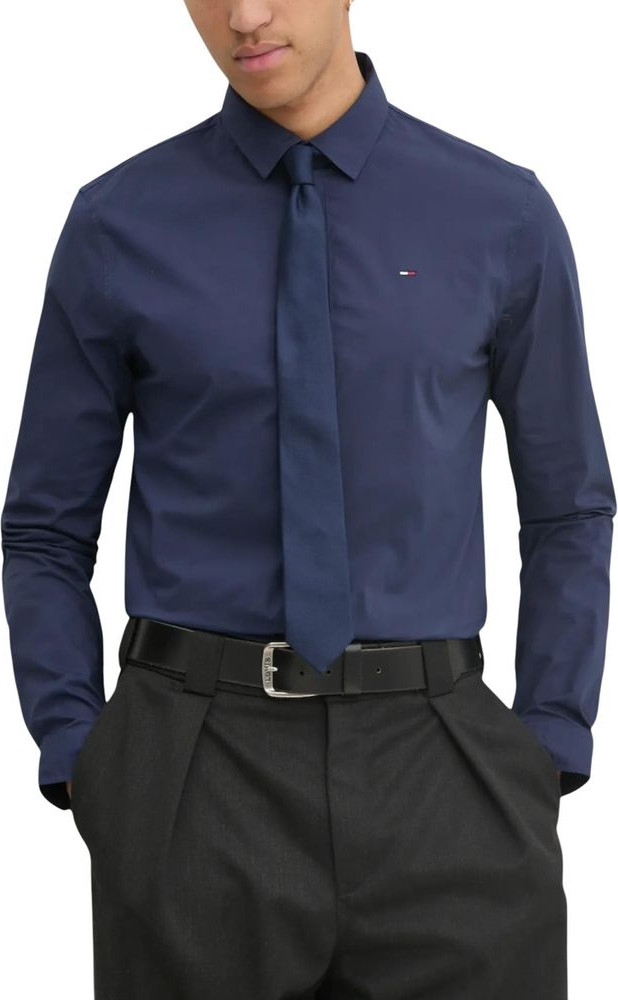 Shirt Tommy Jeans Blue Cotton
