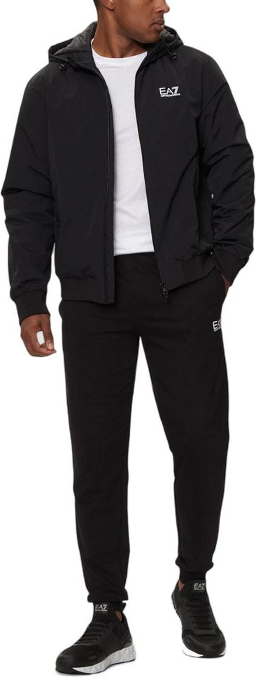Куртка Armani EA7 Emporio Черная полиамидная куртка