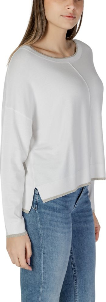 Sweatshirt White Viscose
