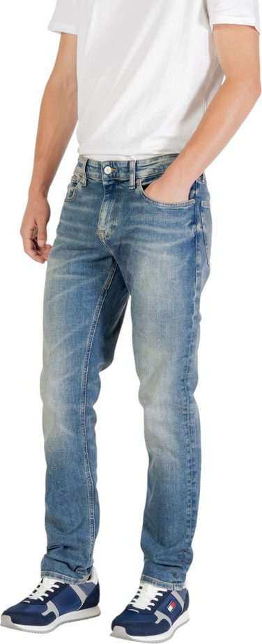 Джинсы Tommy Jeans Синие из переработанного хлопка Skinny